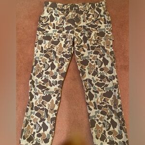 Wallace & Barnes Camouflage Carpenter jeans